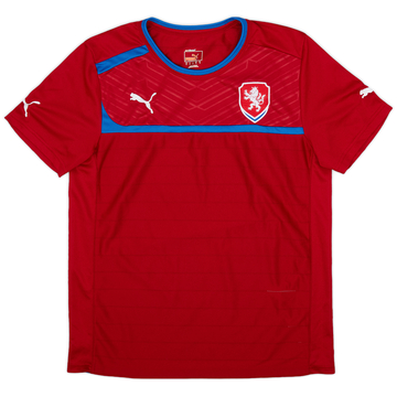 2014-16 République Tchèque Puma Maillot d'entraînement 8/10 (M)