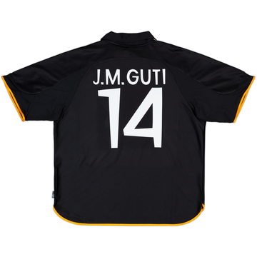 1999-00 Real Madrid adidas Maillot extérieur réédition J.M.Guti #14