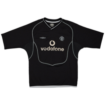 2000-02 Manchester United Maillot Gardien Manches courtes - 8/10 - (13-14 ans)