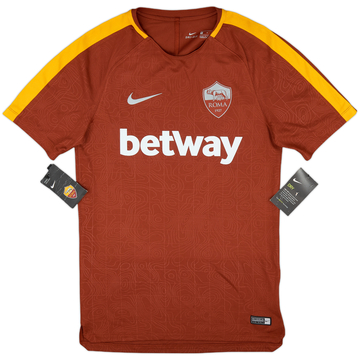 2018-19 Roma Nike Maillot d'entraînement (S)