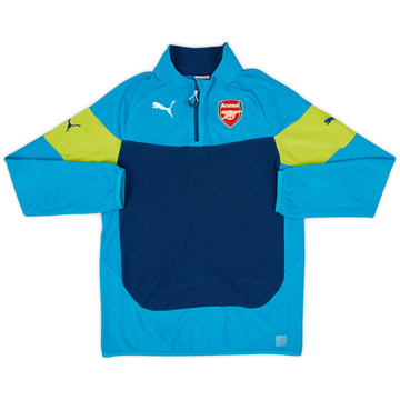 2014-15 Arsenal Puma Haut polaire 1/4 zip - 6/10 - (M)