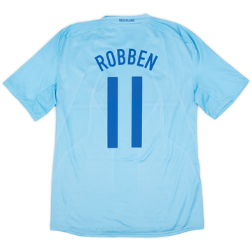 2008-10 Maillot extérieur Pays-Bas version joueur Robben #11 (XL)