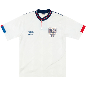 1987-90 England Maillot domicile - 6/10 - (10-12 ans)