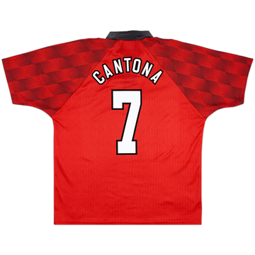 1996-98 Manchester United Maillot domicile Cantona #7 - 8/10 - (XL)