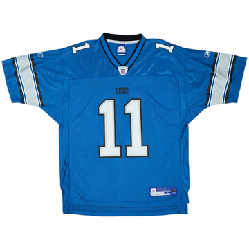 2005-06 Detroit Lions R.Williams #11 Reebok Maillot Domicile On Field - 9/10 - (L)