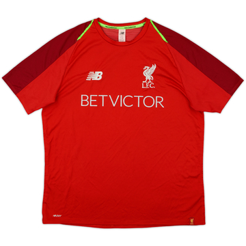 2017-18 Liverpool New Balance Maillot d'entraînement - 7/10 - (M)