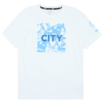 2023-24 Manchester City Puma Tee Coton - 8/10 - (M)