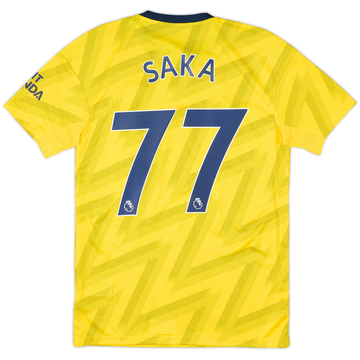2019-20 Arsenal Maillot extérieur Saka #77 (S)