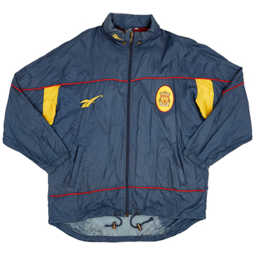 1997-98 Liverpool Reebok Veste de pluie à capuche - 7/10 - (XL)