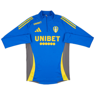 2024-25 Leeds United adidas Haut de training 1/4 Zip (S)