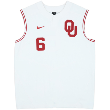 2022 Oklahoma Sooners Clark #6 Nike Maillot Authentique Alternatif - 7/10 - (XL)