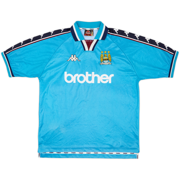 1997-99 Manchester City Maillot Domicile - 6/10 - (XL)