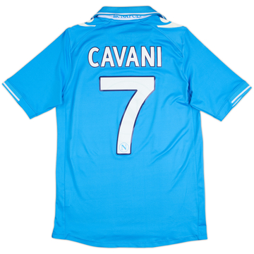 2011-12 Napoli Maillot domicile Cavani #7 - 6/10 - (M)