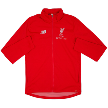 2018-19 Liverpool New Balance Veste de survêtement à capuche - 8/10 - (M)