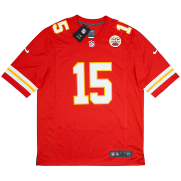 2017-25 Kansas City Chiefs Mahomes #15 Nike Maillot de match domicile (L)