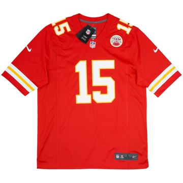 2017-25 Kansas City Chiefs Mahomes #15 Nike Maillot de match domicile (L)