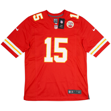 2017-25 Kansas City Chiefs Mahomes #15 Nike Maillot de match domicile (L)