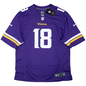 2020-25 Minnesota Vikings Jefferson #18 Nike Maillot Game Domicile (XL)