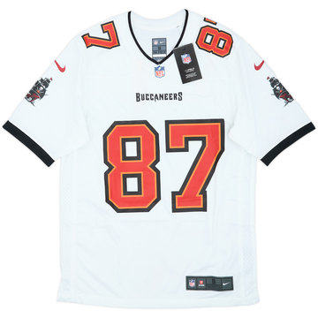 2020-21 Tampa Bay Buccaneers Gronkowski #87 Nike Maillot extérieur (S)