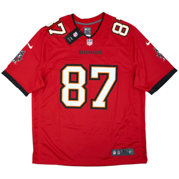 Maillot 2020-21 Tampa Bay Buccaneers Gronkowski #87 Nike Game Home (XL)