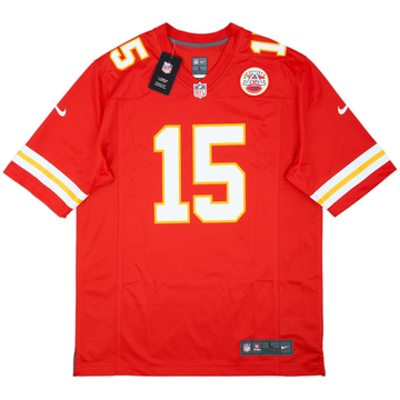 2017-25 Kansas City Chiefs Mahomes #15 Nike Maillot de match domicile (L)