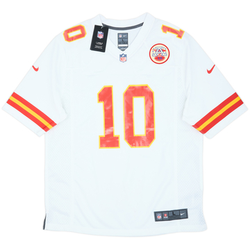 2016-21 Kansas City Chiefs Hill #10 Nike Maillot Game Extérieur (L)