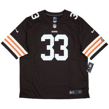 2012-13 Cleveland Browns Richardson #33 Nike Maillot domicile (XXL)